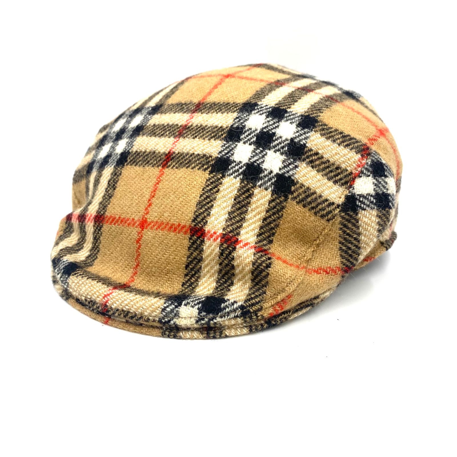 BURBERRY バーバリー ノバチェック キャスケット 帽子 キャップ ハンチング帽 Mサイズ