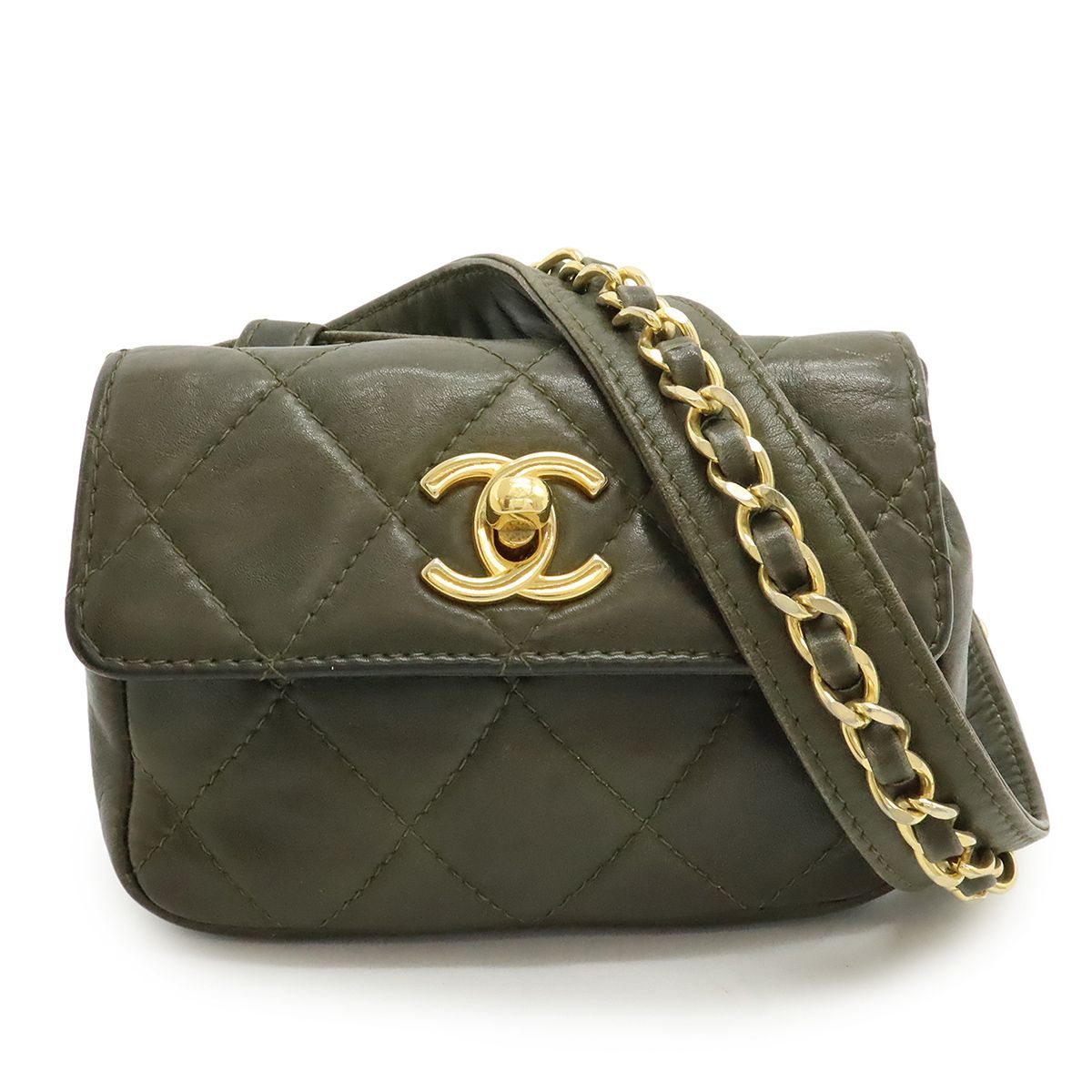CHANEL　シャネル　ココマーク　ウエストバッグ CHANEL シャネル スポーツライン ボディバッグ ナイロン