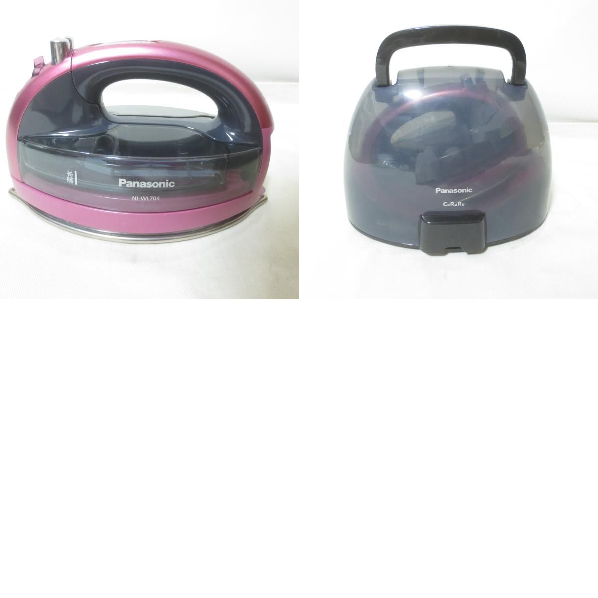 W464 美品 Panasonic パナソニック コードレススチームアイロン NI