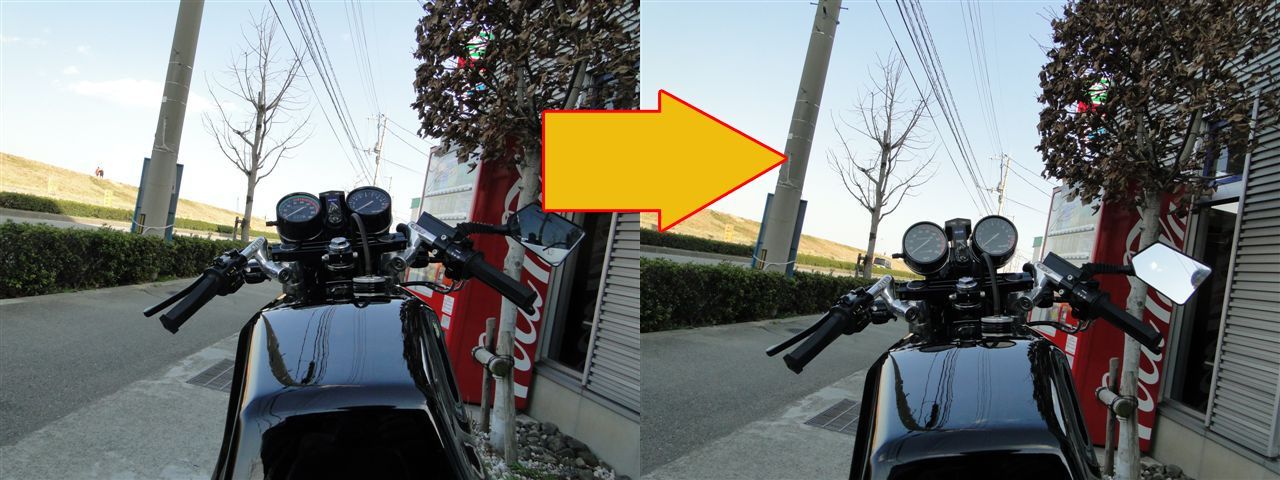 Z400FX/Z400J/Z550FX メーターアップ用ブラケット(メーターアップ