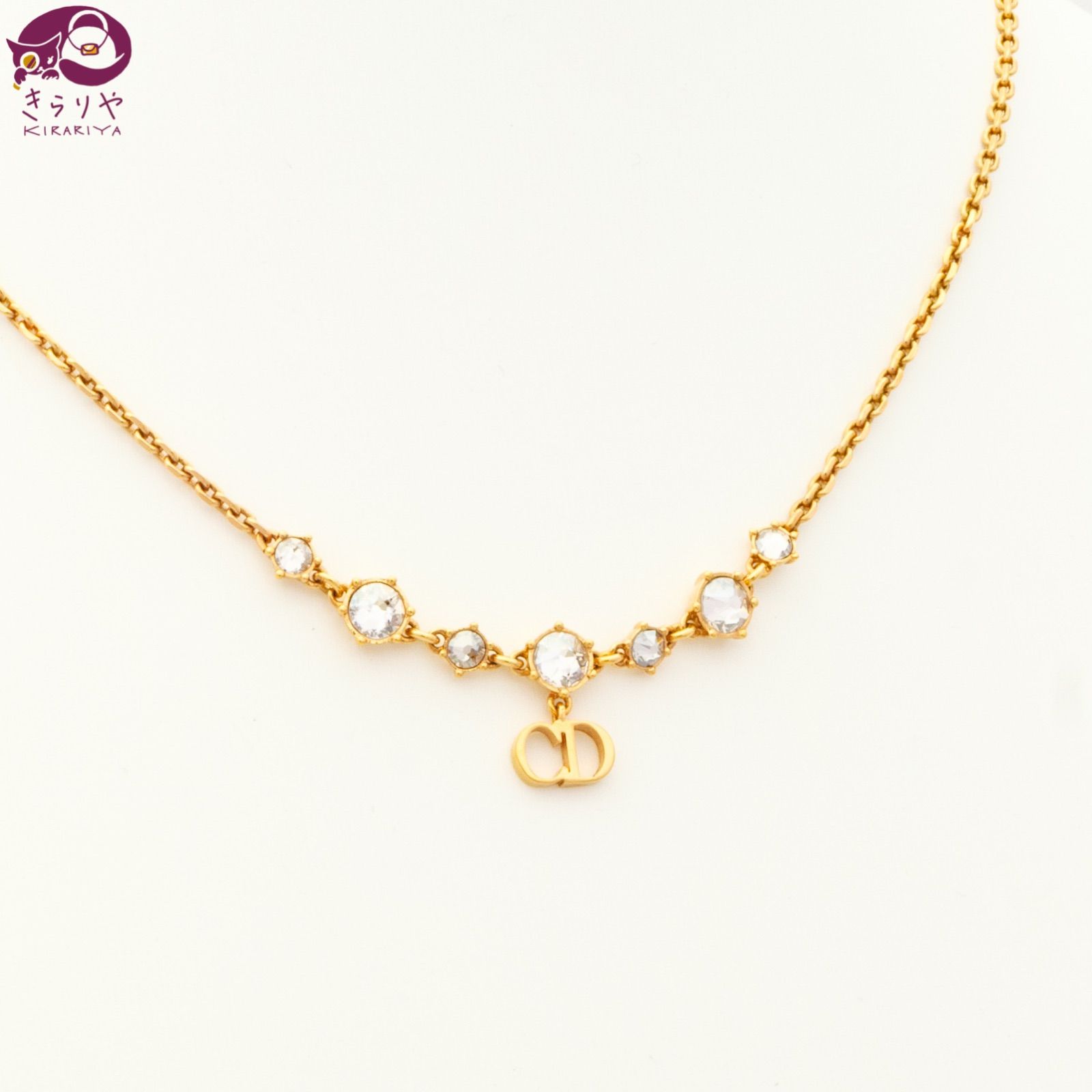 DIOR ディオール Clair D Lune クレール ディー リュヌ ネックレス CD