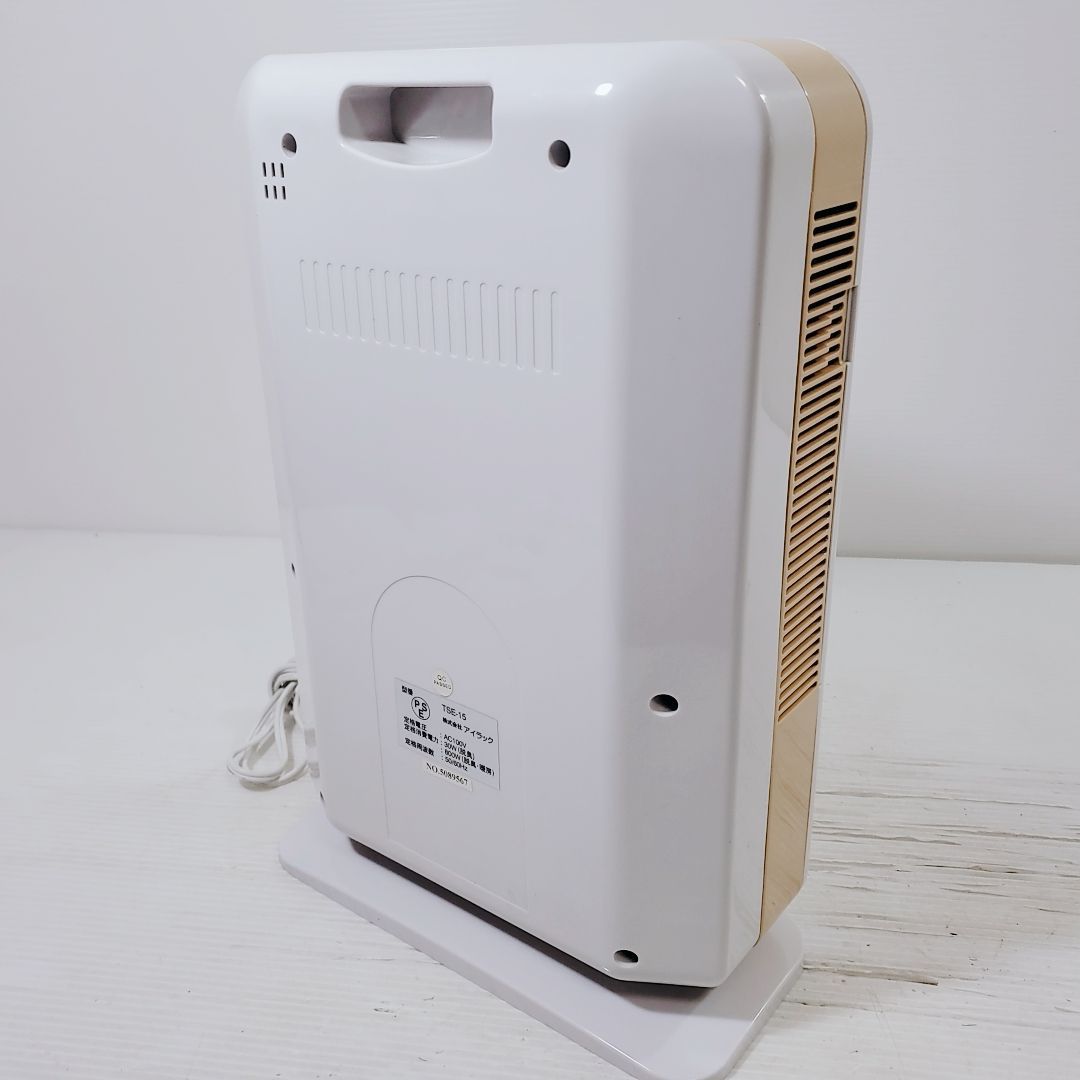 アイラック　E-life 暖房消臭器 TSE-15 マイナスイオン機能付　800W