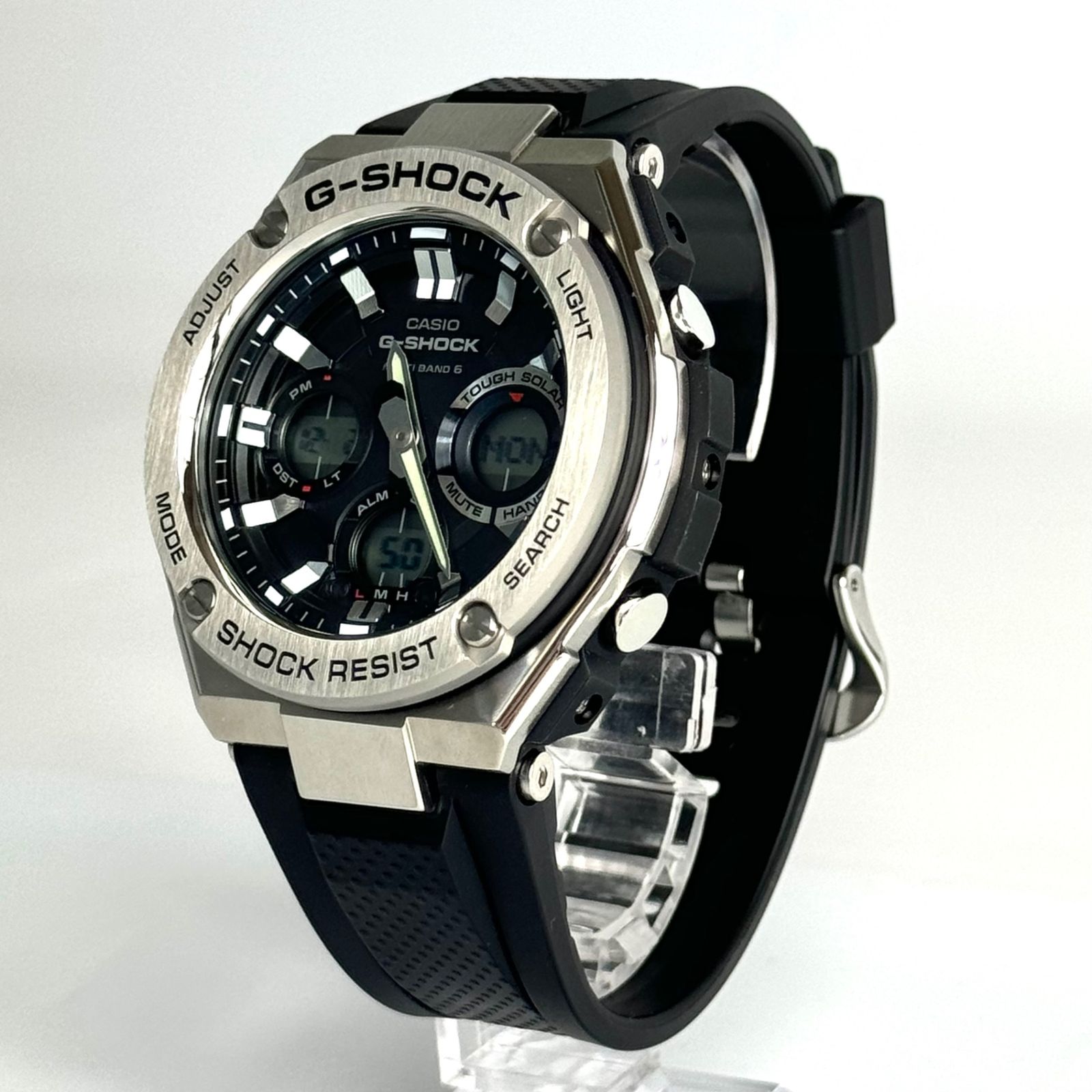 ほぼ未使用】カシオ CASIO ジーショック G-SHOCK G–STEEL GST-W110 