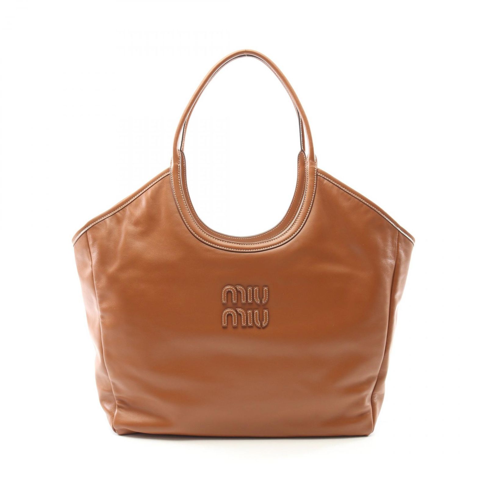 ミュウ ミュウ Miu Miu トートバッグ アイビー ラージ 5BG286 