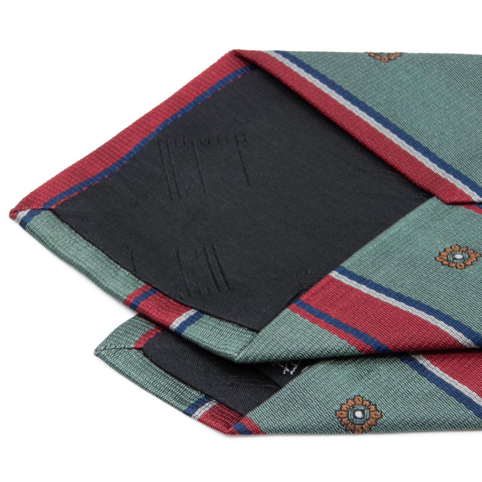 送料無料 ダンヒル ネクタイ レギュラータイ ジャガードタイ 新品同様