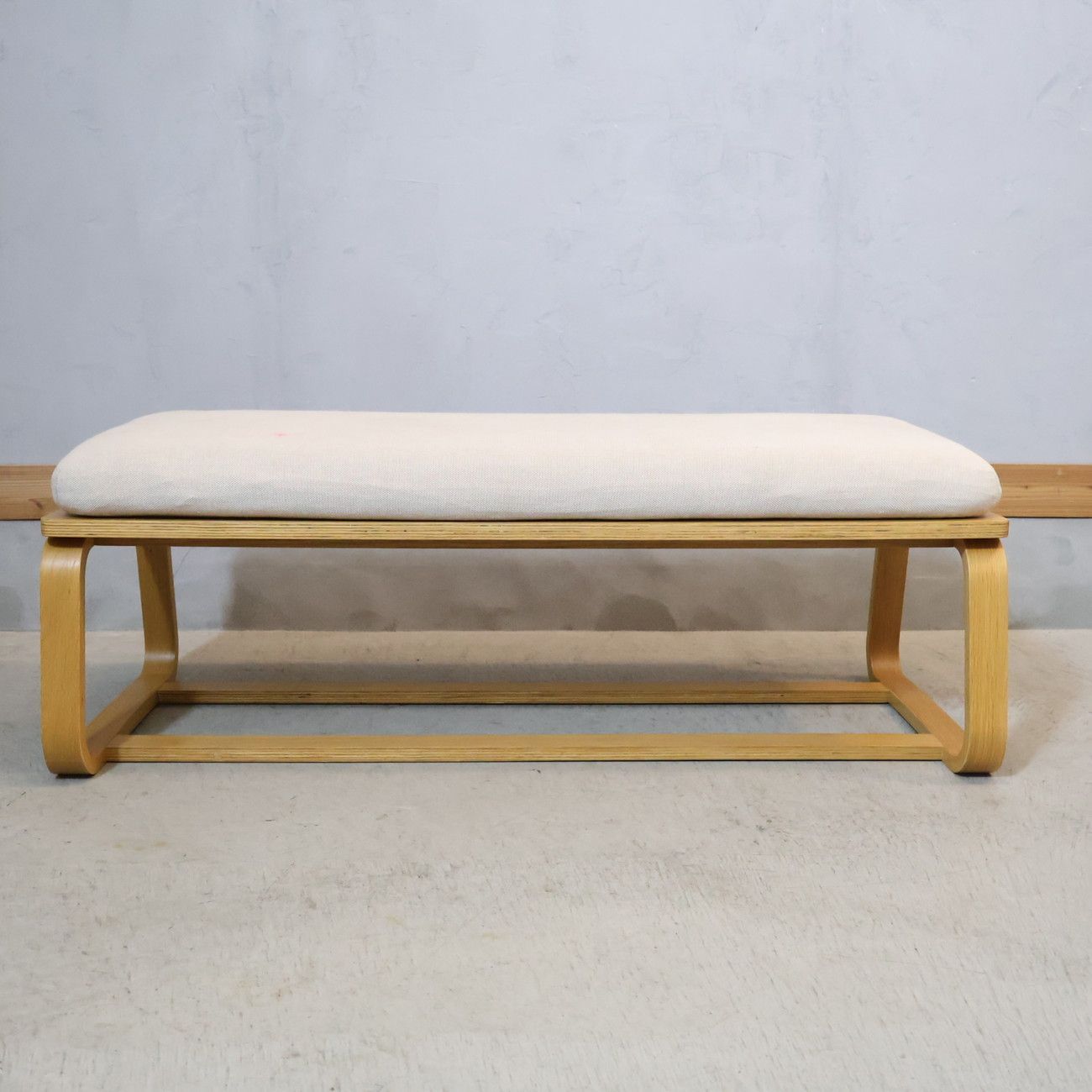 無印 MUJI オーク材 リビングでもダイニングでもつかえるベンチ 2人用 ナチュラルモダン シンプル 北欧スタイル カジュアル