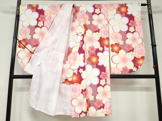 平和屋着物●小振袖　二尺袖　舞花文　洗える着物　逸品　新品　DAAY5326ud 平和屋着物○小振袖 二尺袖 舞花文 洗える着物 逸品 新品 DAAY5326ud