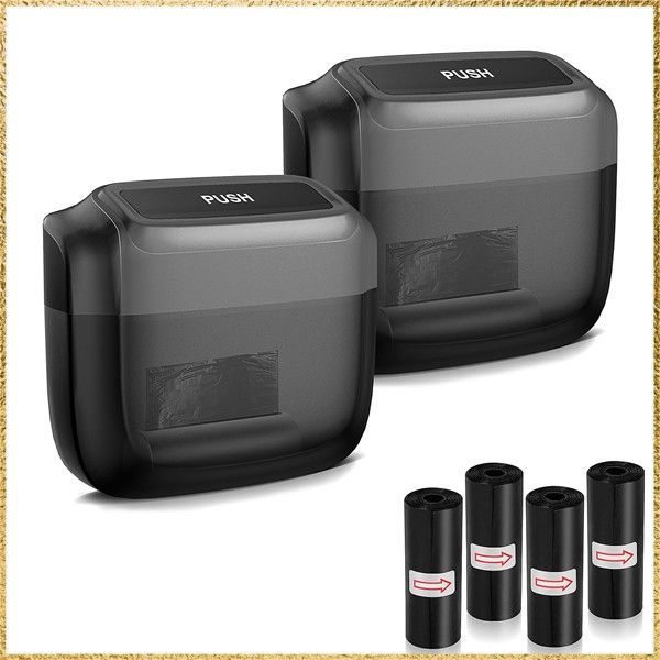 送料無料ブラック RAKSONIC 車用ゴミ箱 多機能車ゴミ箱 車用収納ボックス 車載ごみ箱 小型 ごみ箱 車用収納ケース 省スペー 適用対象自動車 オフィス キッチン 寝室など ゴミ袋60枚プレゼント