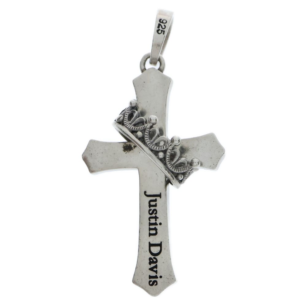 Justin Davis クロスモチーフトップ　ネックレス　シルバー925 Justin Davis クロスモチーフトップネックレスシルバー925