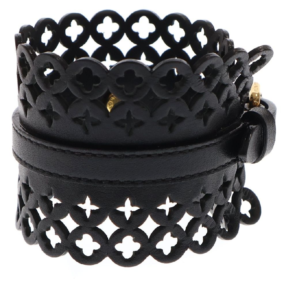 ルイ・ヴィトン ブラック レザーバングル Louis Vuitton ブラック