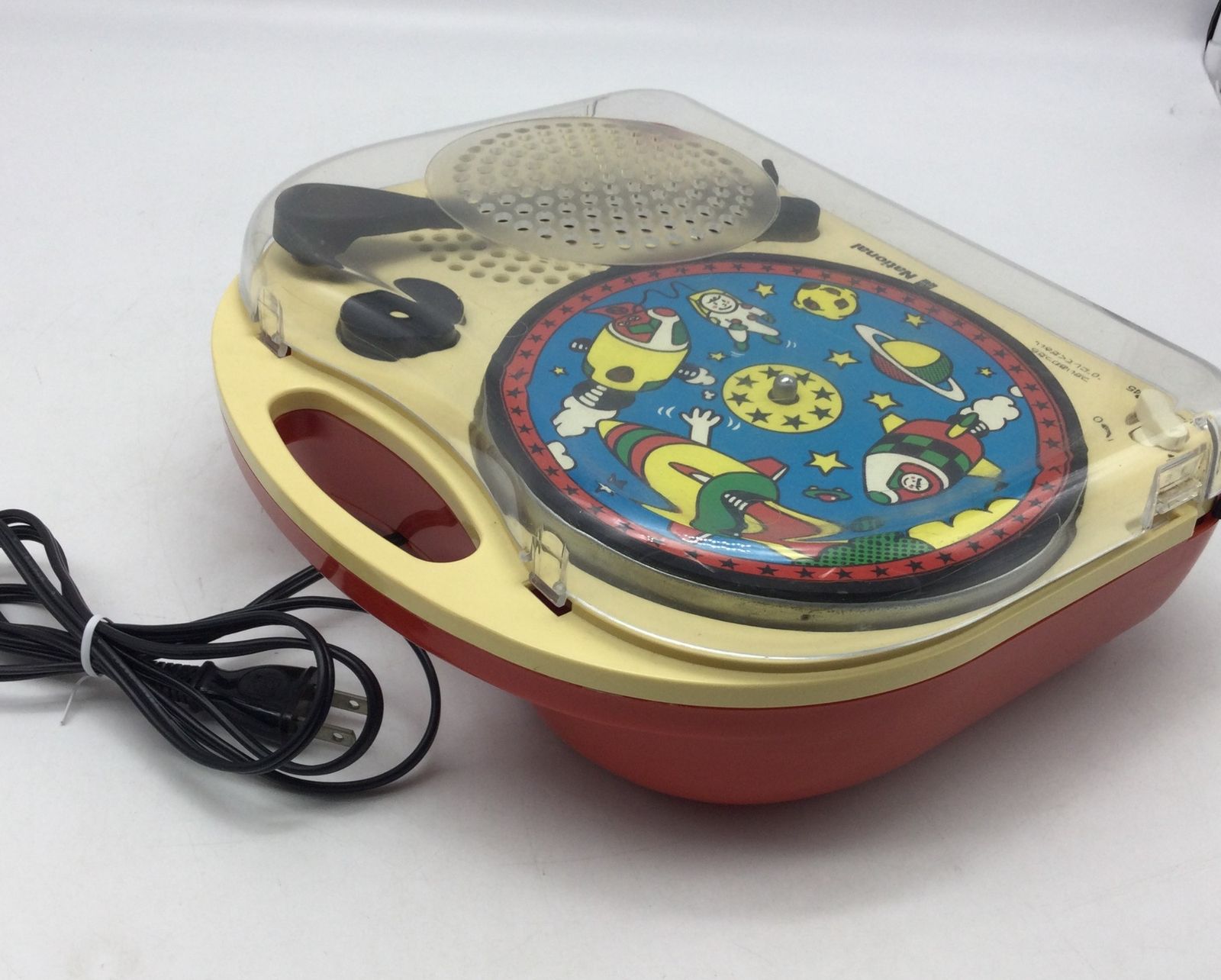 レトロ美品★ナショナルポータブルレコードプレーヤーSG－503N レトロでカワイイ ♪ レコードプレーヤー （ナショナル