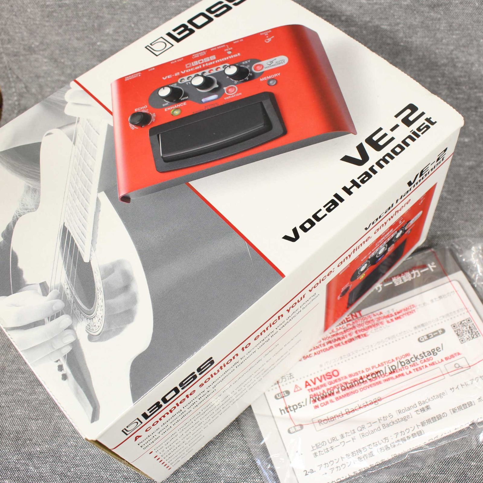 中古 BOSS VE-2 Vocal Harmonist - メルカリ