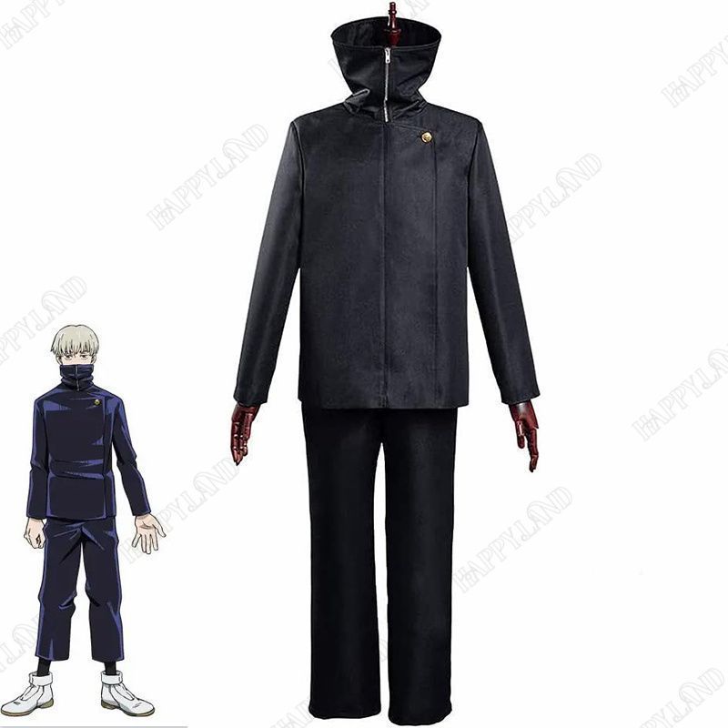 呪術廻戦 狗巻棘 コスプレ衣装 子供用 ごじょうさとる 仮装 ハロウィン クリスマス プレゼント コスチュー