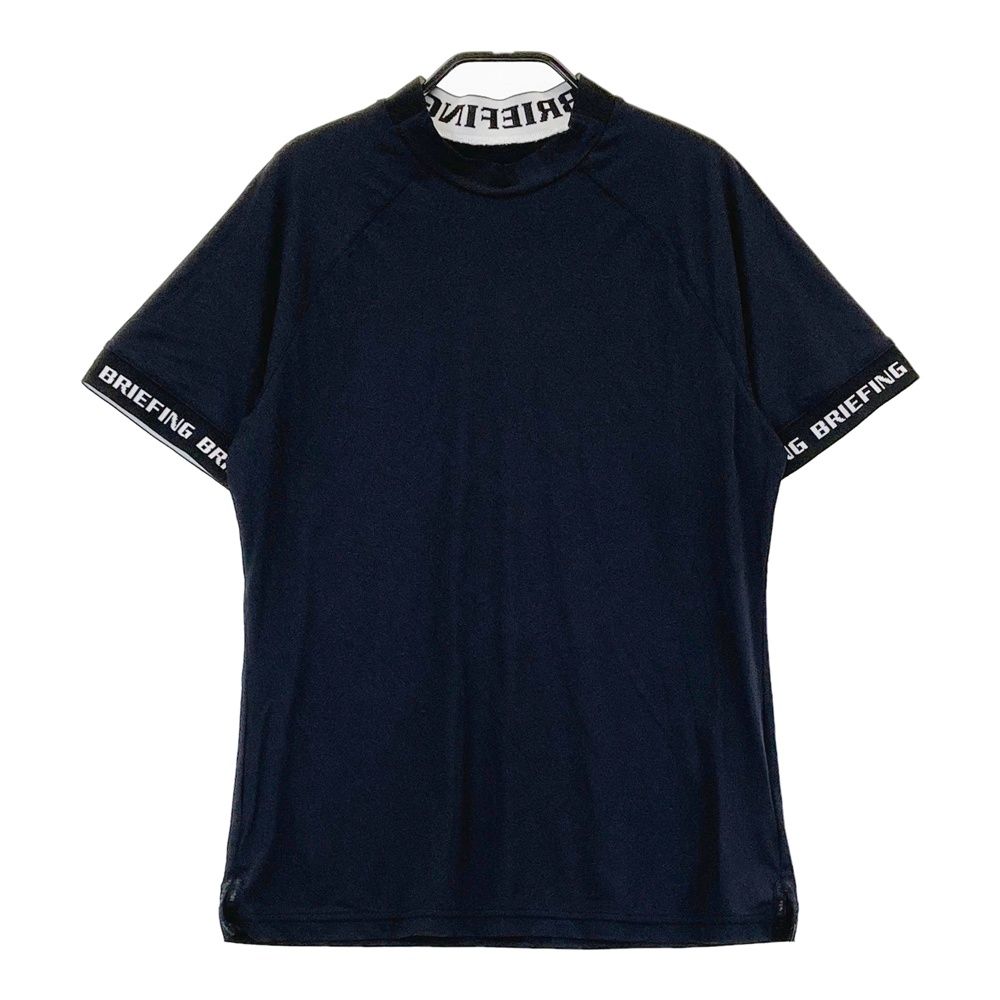 極美品 BRIEFING モックネック ストレッチ Tシャツ 半袖 mサイズ 極美品 BRIEFING モックネック ストレッチ Tシャツ 半袖 mサイズ