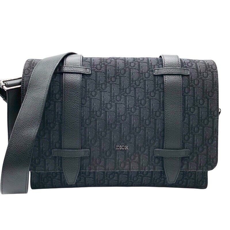 ディオールオム DIOR HOMME オブリーク メッセンジャーバッグ 1ESME122YWY オブリークジャガード メンズ ショルダーバッグ