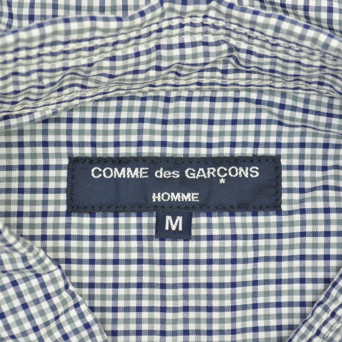 プレゼント サプライズ AD2018 black COMME des GARCONSチェック柄JKT