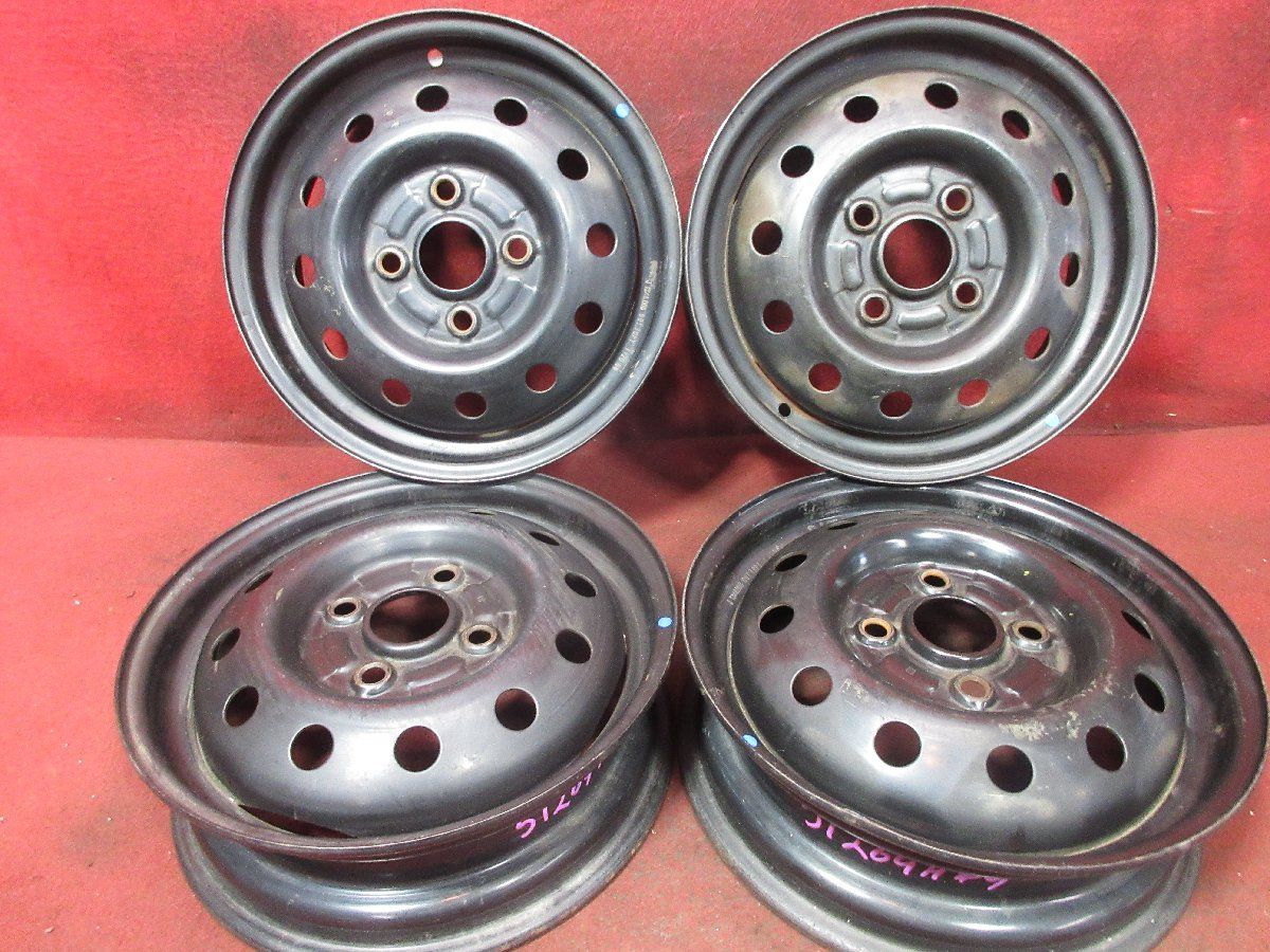 HONDA ホンダ LIFE ライフ 13インチ純正アルミホイール 4J +40 PCD100