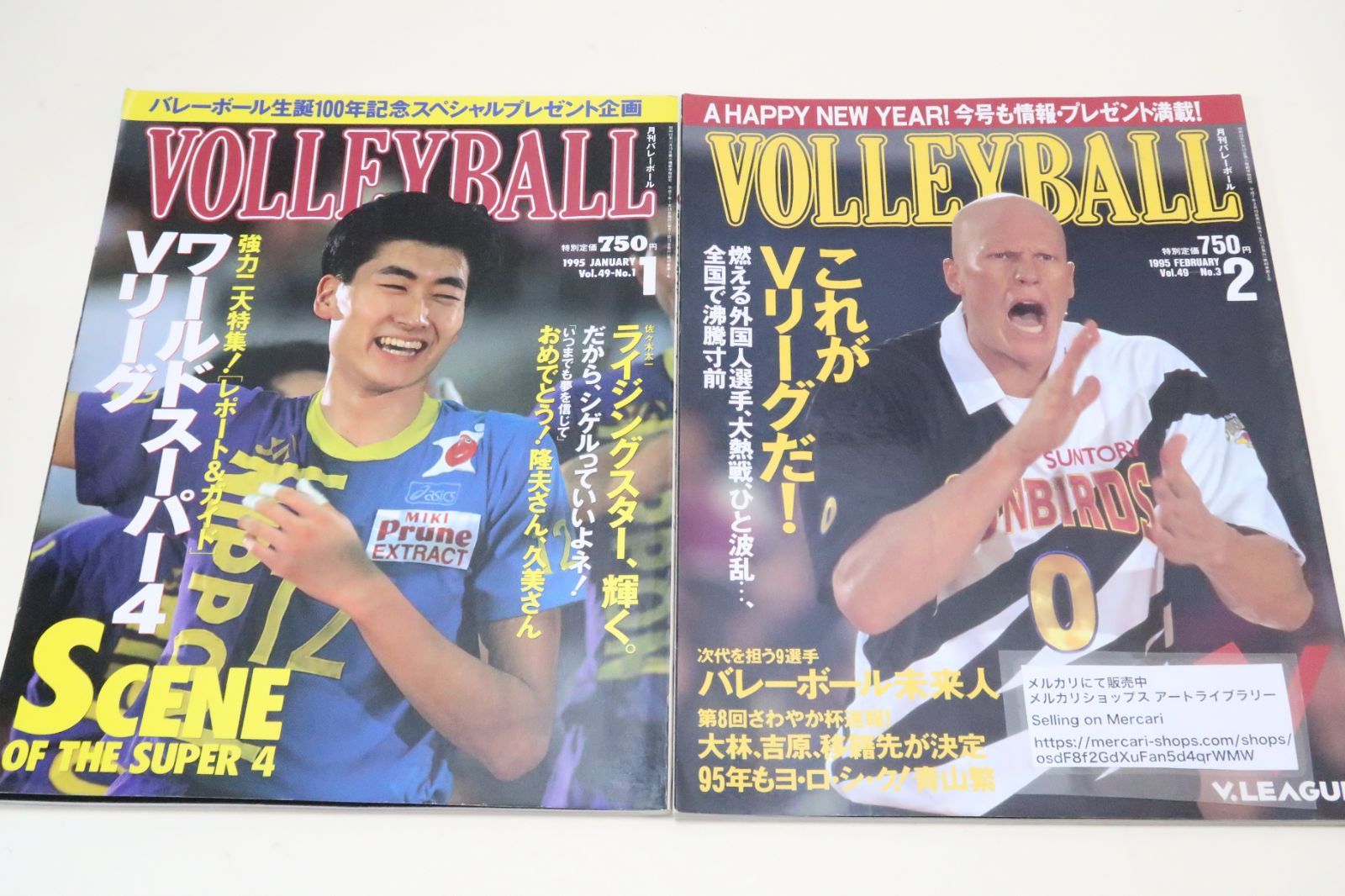 月刊バレーボール・1995年・11冊/全日本女子メンバー紹介/中田久美29歳