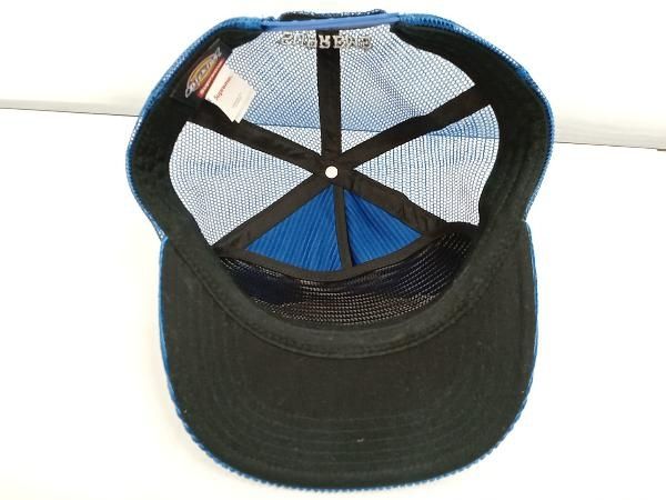 22FW／Dickies×Supreme／コーデュロイキャップ／ブルー／ディッキーズ