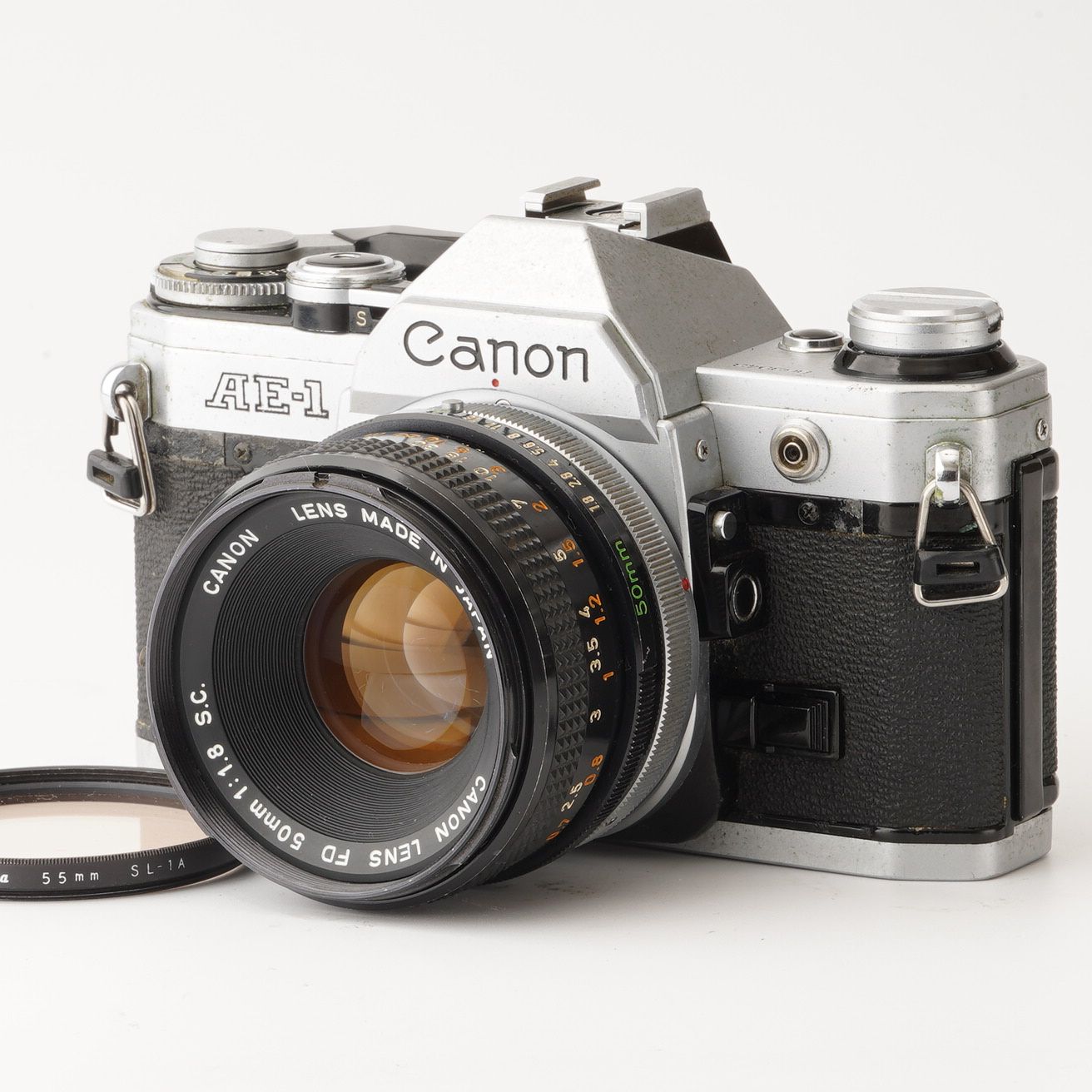 キヤノン Canon AE-1 / Canon Lens FD 50mm F1.8 S.C. 【公式通販】