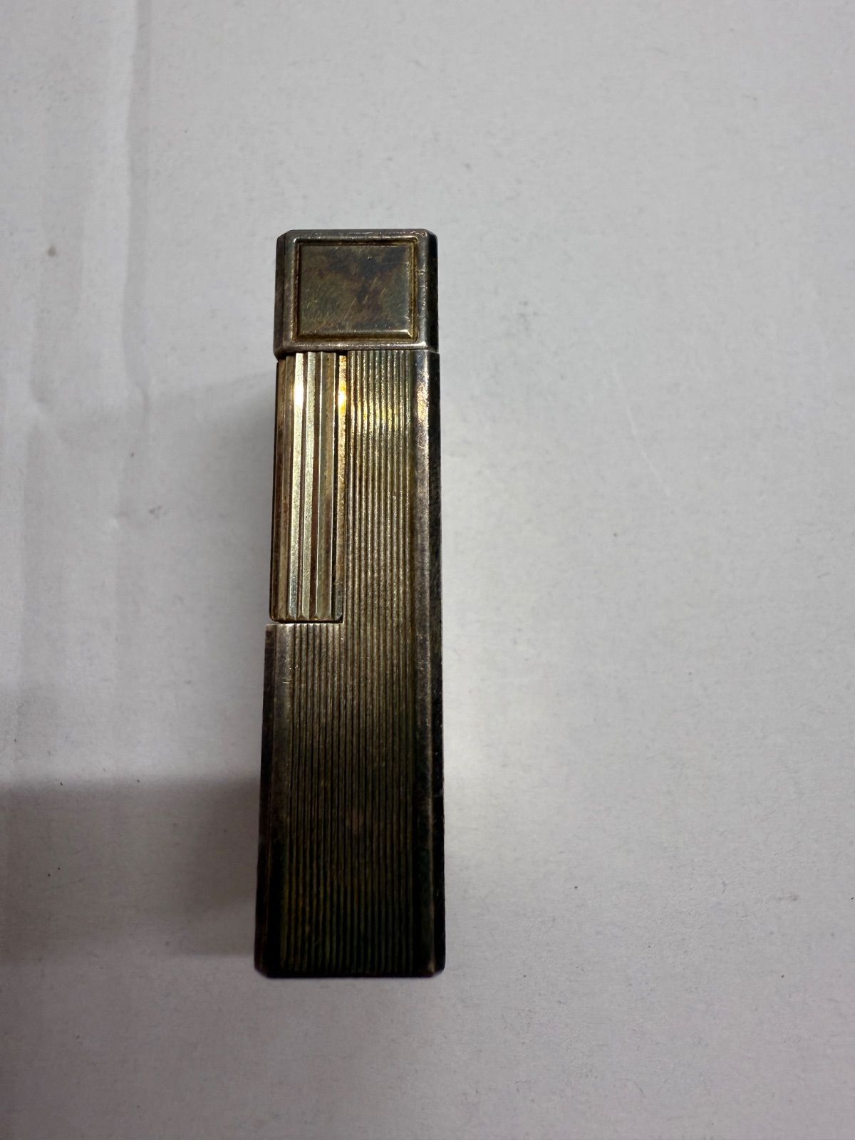 S.T.Dupont エステー デュポン ライター 喫煙具 シルバー 火花 済み