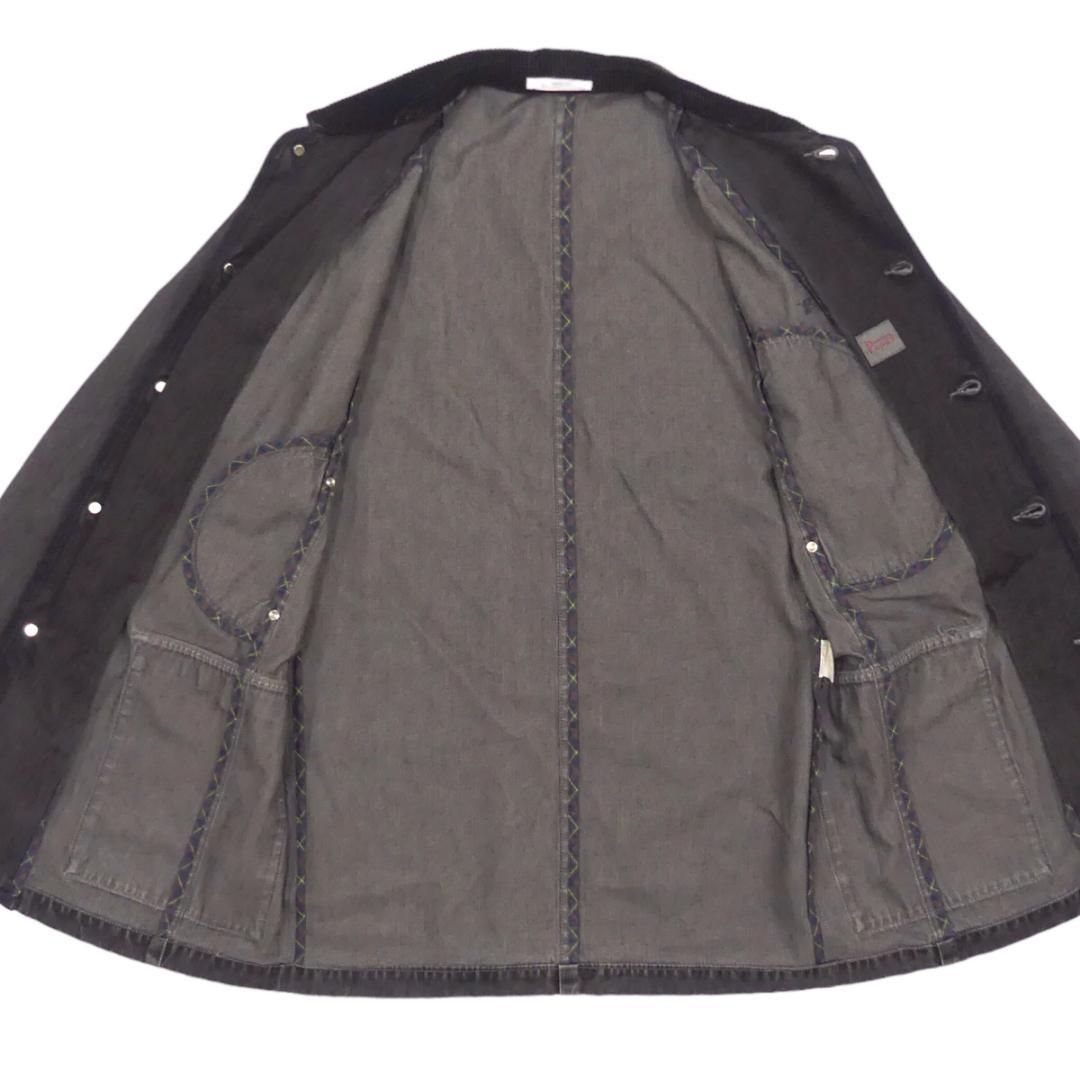 Papas パパス カバーオール デニムジャケット L 古着 黒 TN1797 Papas パパス カバーオール デニムジャケット L 古着 黒 TN1797 - メルカリ