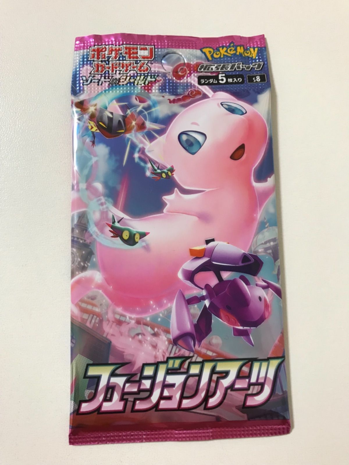 ポケモン - フュージョンアーツ 1カートン ポケモンカード 新品未開封　初版 フュージョンアーツ 未開封 1パック ミュウ収録box ポケモン