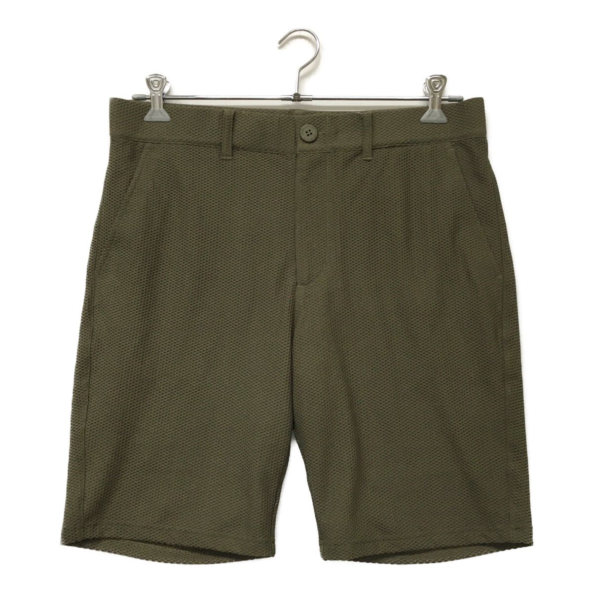 未使用　ムータマリンゴルフ　メンズ　ストレッチメッシュ ショートパンツ　カーキ 未使用 ムータマリンゴルフ メンズ ストレッチメッシュ ショート