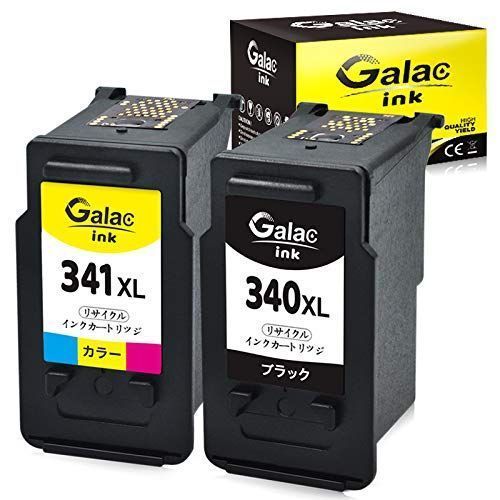 BC-340XL+BC-341XL 【Galac ink】キャノン Canon BC-340XL+BC