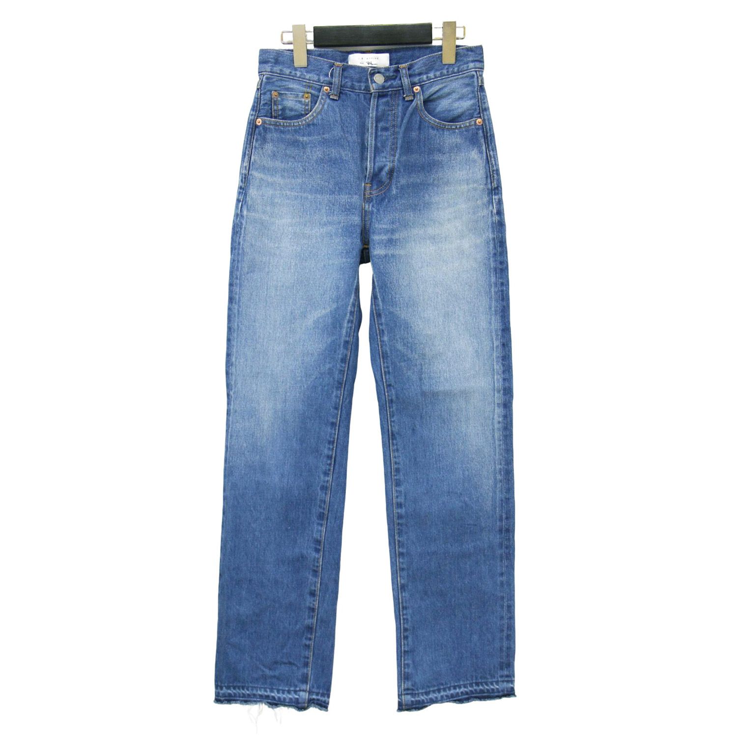 新品未使用J.B. ATTIRE ロンハーマン Paris denim J.B. ATTIRE ジェービーアタイア パンツ インディゴ ブルー 0(XS