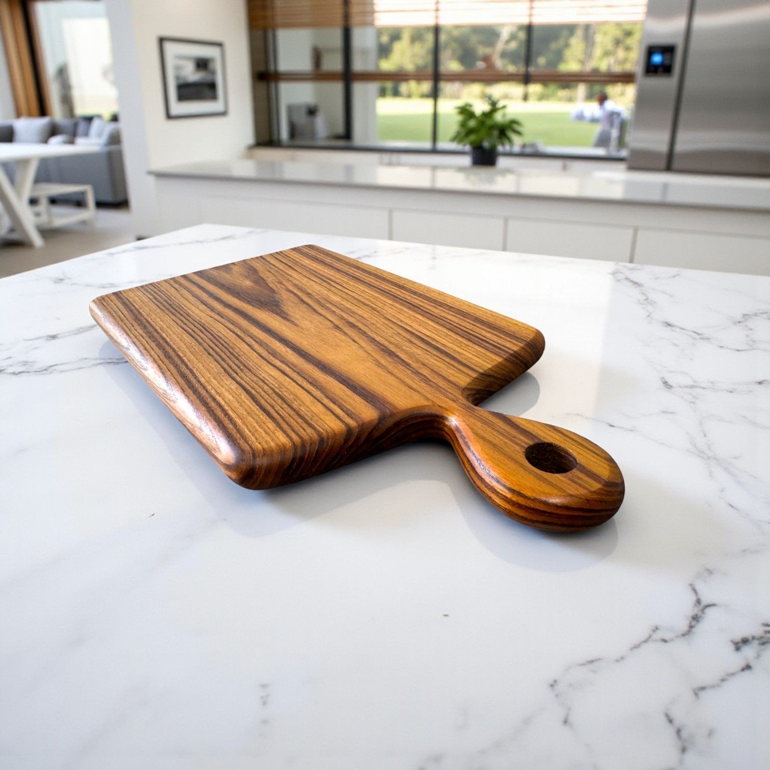 ORCA 世界三大銘木 チークウッド 無垢材 一枚板 ハンドル付き カッティングボード まな板 木製食器 鍋敷き 撮影キット ナチュラル キャンプ WWW_OLIVIERBERNSTEIN_COM