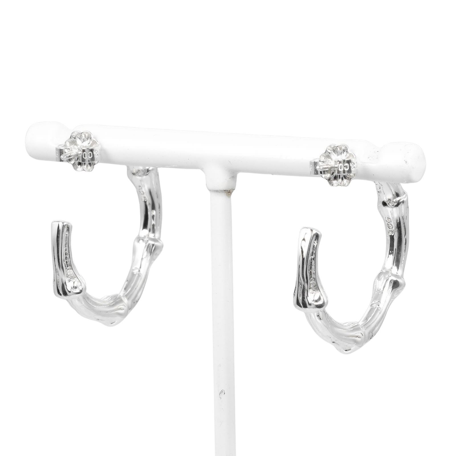 Tiffany バンブーピアス　シルバー925 極美品Tiffany バンブー ピアス シルバー925 オールド