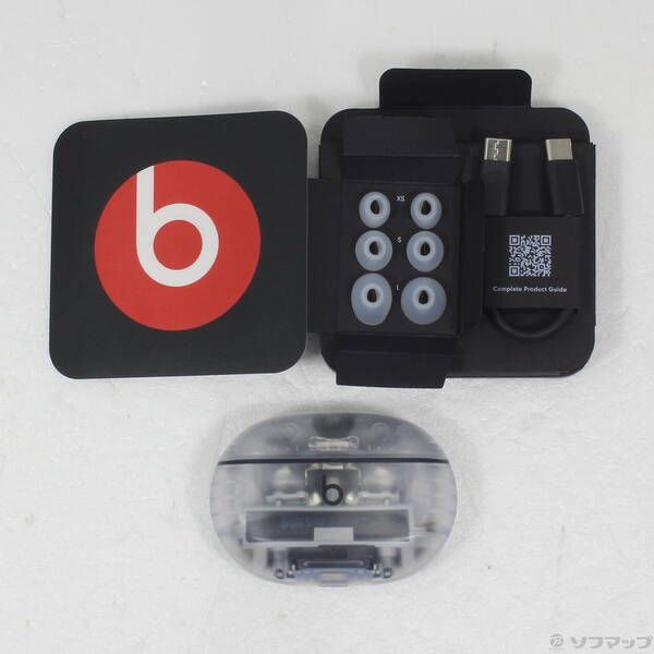 品〕 Beats Studio Buds + トランスペアレント MQLK3PA／A【295