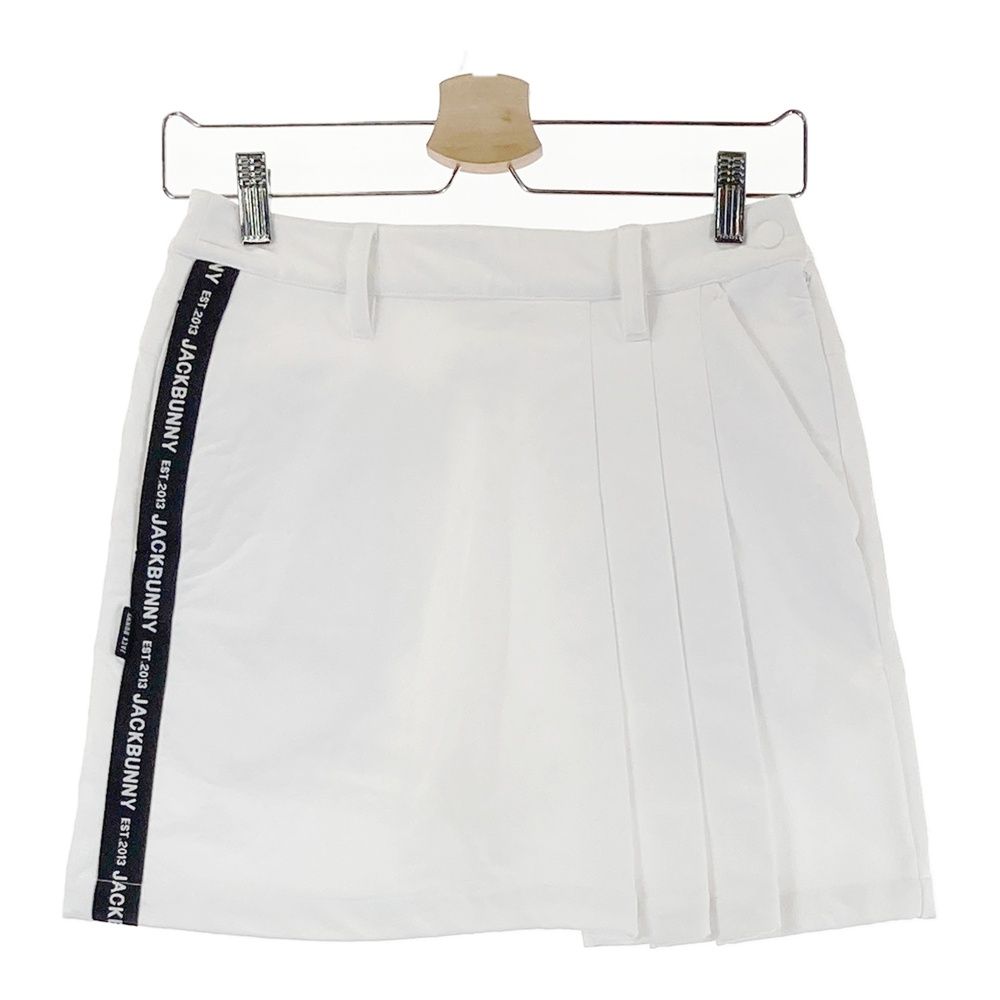 サイズ 1 JACK BUNNY ジャックバニー 2025年モデル インナー付 裏起毛 スカート ホワイト系 240101540468 ゴルフウェア レディース ストスト