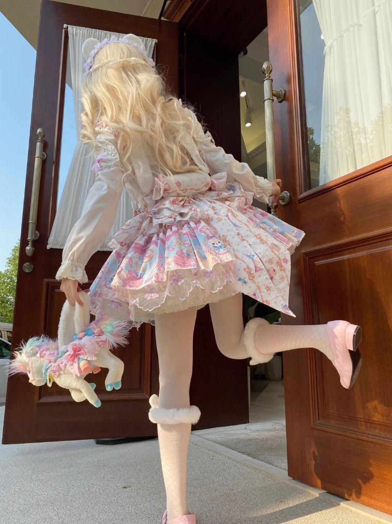 LT-34 豪華姫系 lolita 可愛 レトロ風 オリジナル 洋服 ロリータ