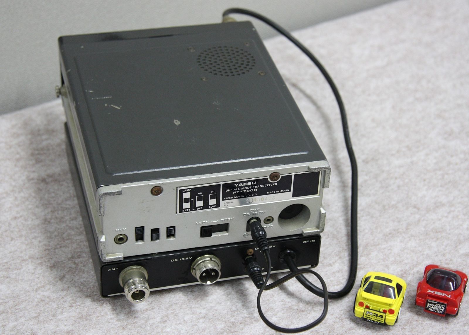 YAESU 430MHz帯オールモードトランシーバーFT-790Rと10Wリニア