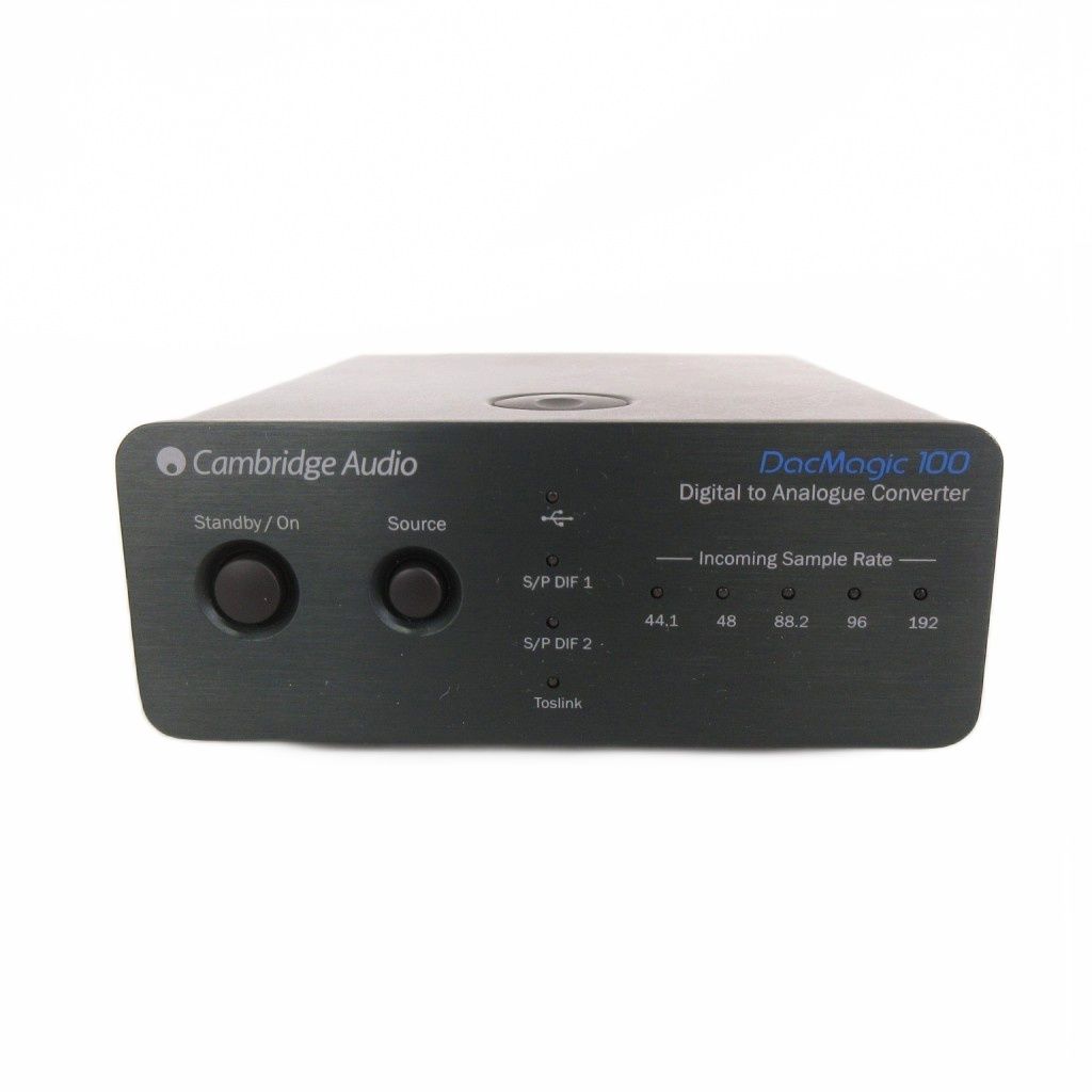 ケンブリッジオーディオ Cambridge Audio Dacmagic100 DAコンバーター 通電 済 黒 ブラック