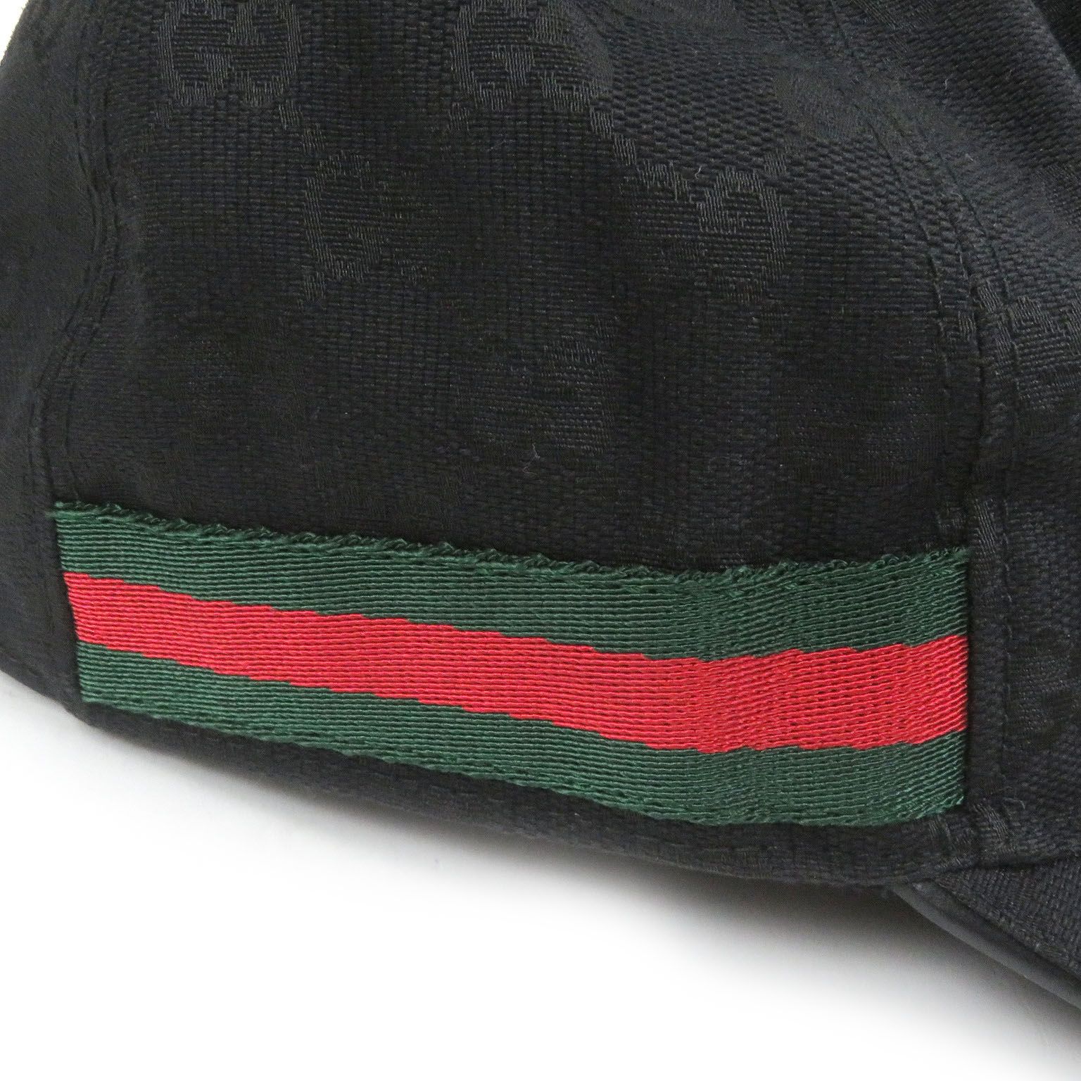 美品□GUCCI グッチ 200035 GGキャンバス ウェブライン ベースボール 