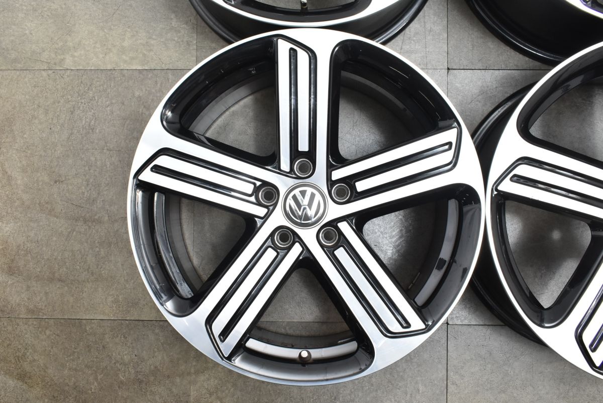 正規品】VW ゴルフ7 R 純正 18in 7.5J +49 PCD112 4本セット 品番