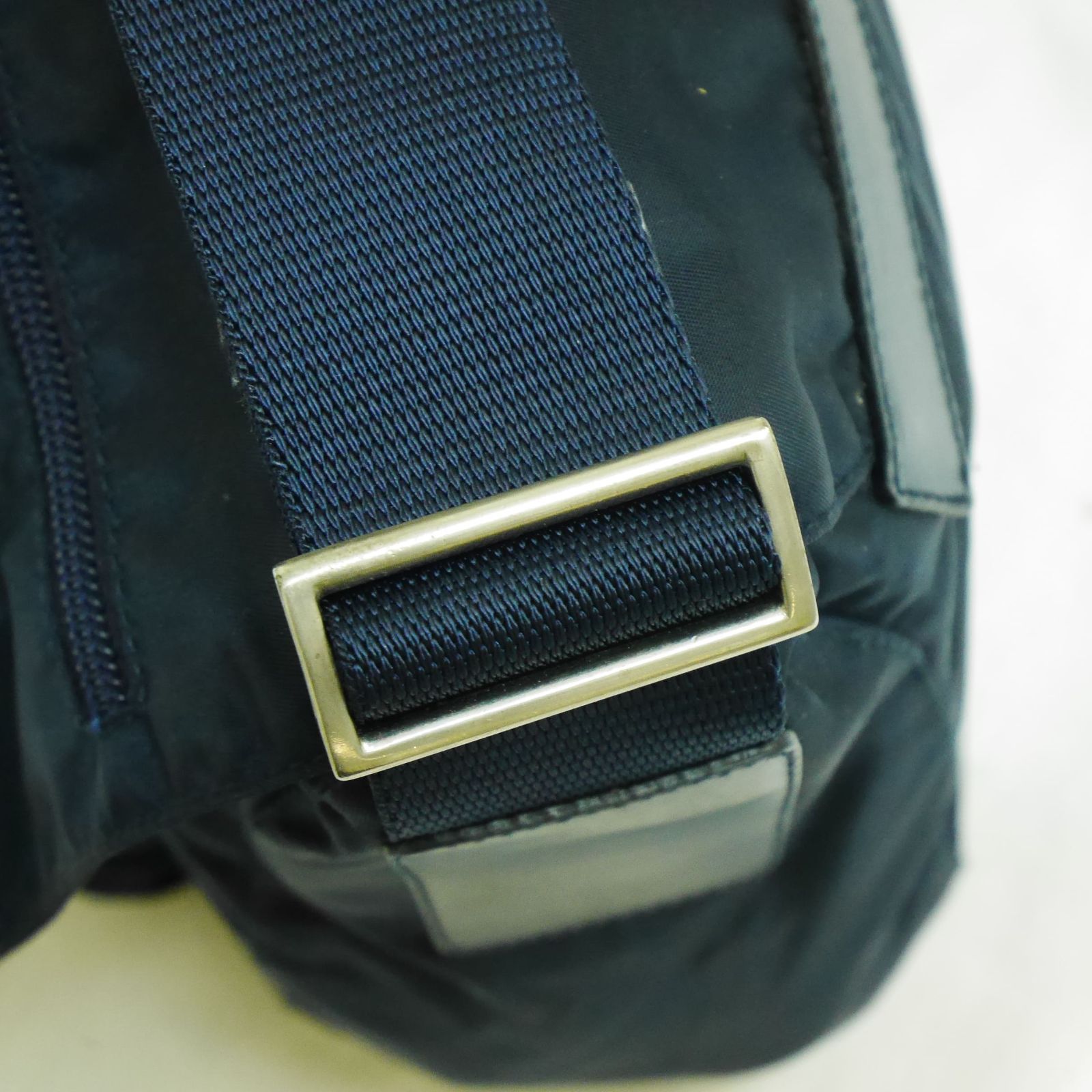 PRADA プラダ B6671 VELA NAVY メッセンジャーショルダーバッグ