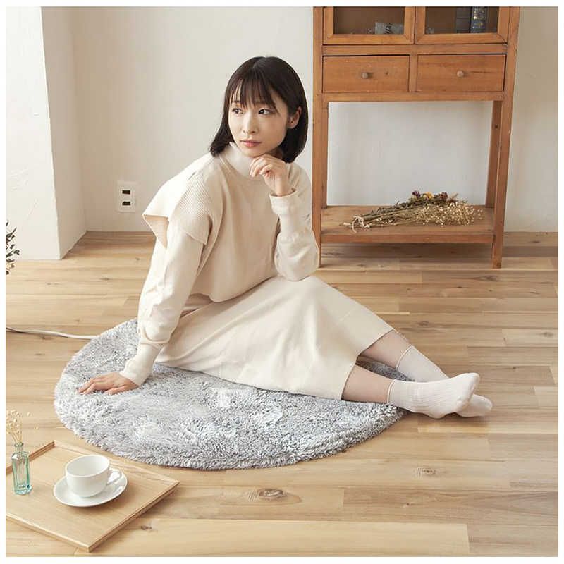 未開梱 コイズミ KOIZUMI 丸形ホットラグマット カバー 本体 KDC-03213 H