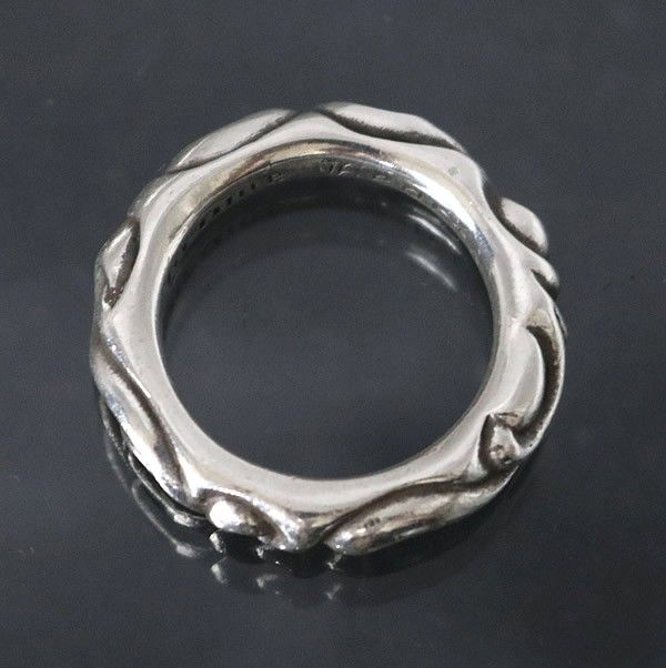 P*o様 美品　クロムハーツ　スクロールバンドリング　シルバー925リング 楽天市場】【CHROME HEARTS クロムハーツ】SCROLL BAND RING