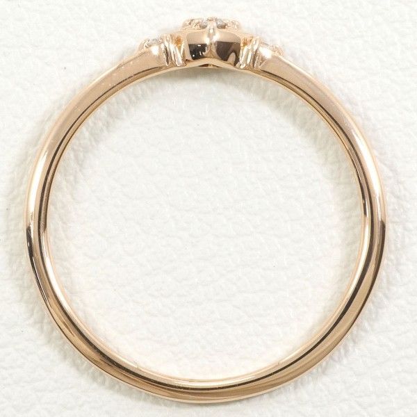 新品スカラベK10 ピンクゴールド9号リング指輪ダイヤモンド