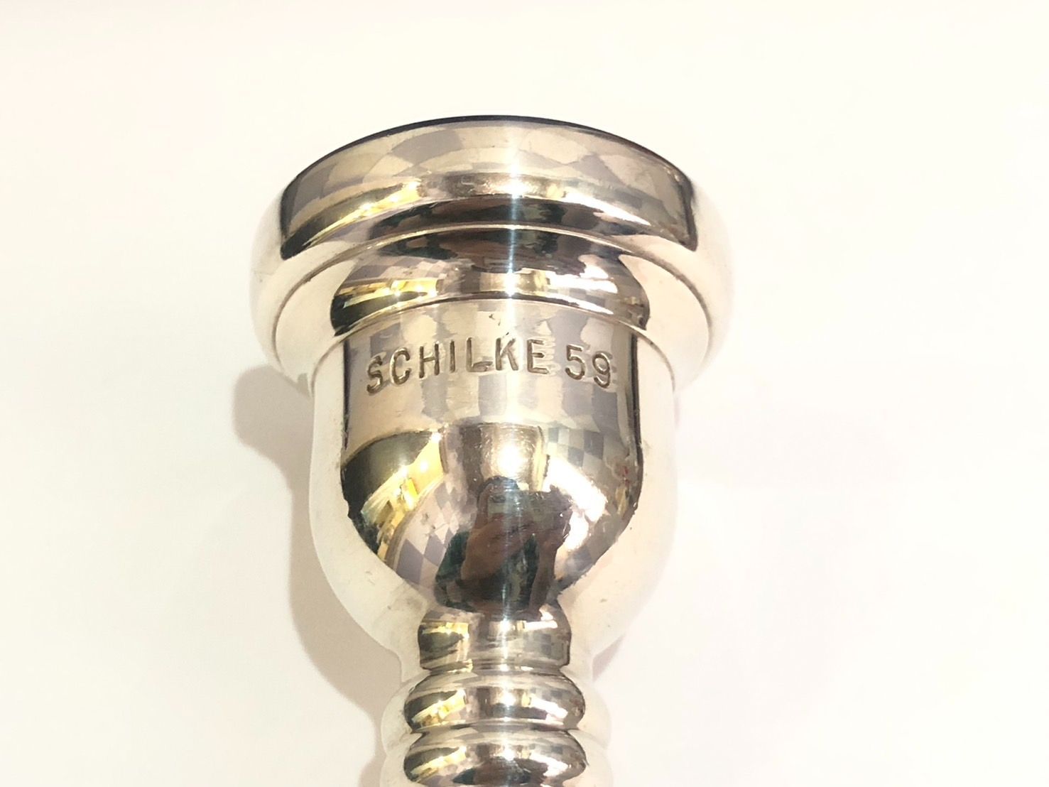 シルキー 59 トップ 太管トロンボーン用マウスピース【】 Laskey