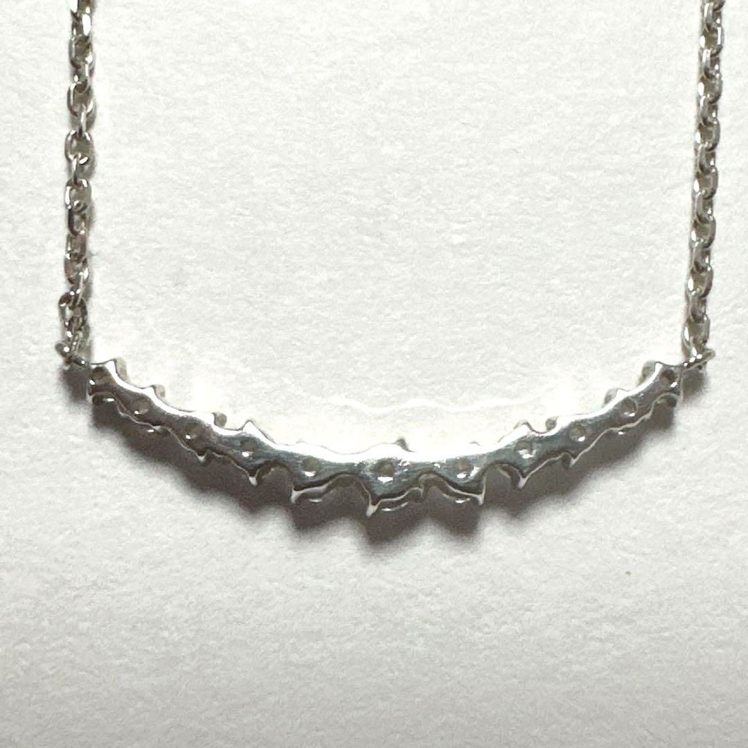 ヨンドシー 4℃ ネックレス SV 透明石 シルバー 大人気 お洒落 定番