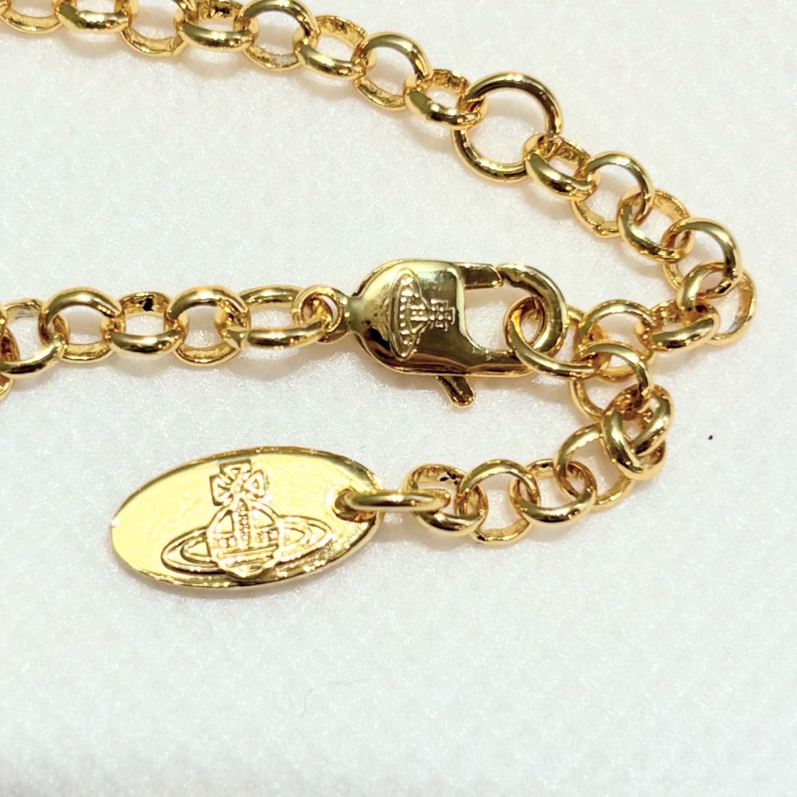美品 箱付き 刻印あり Vivienne westwood スモールオーブネックレス 