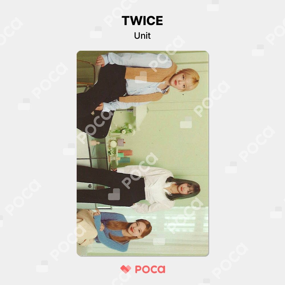 TWICE together1&2 特典トレカ TWICE ユニット トレカ TWICE 7TH ANNIVERSARY 