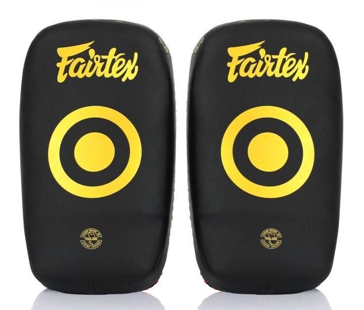 新品】Fairtex キックミットKPLC6 ブラック - メルカリ