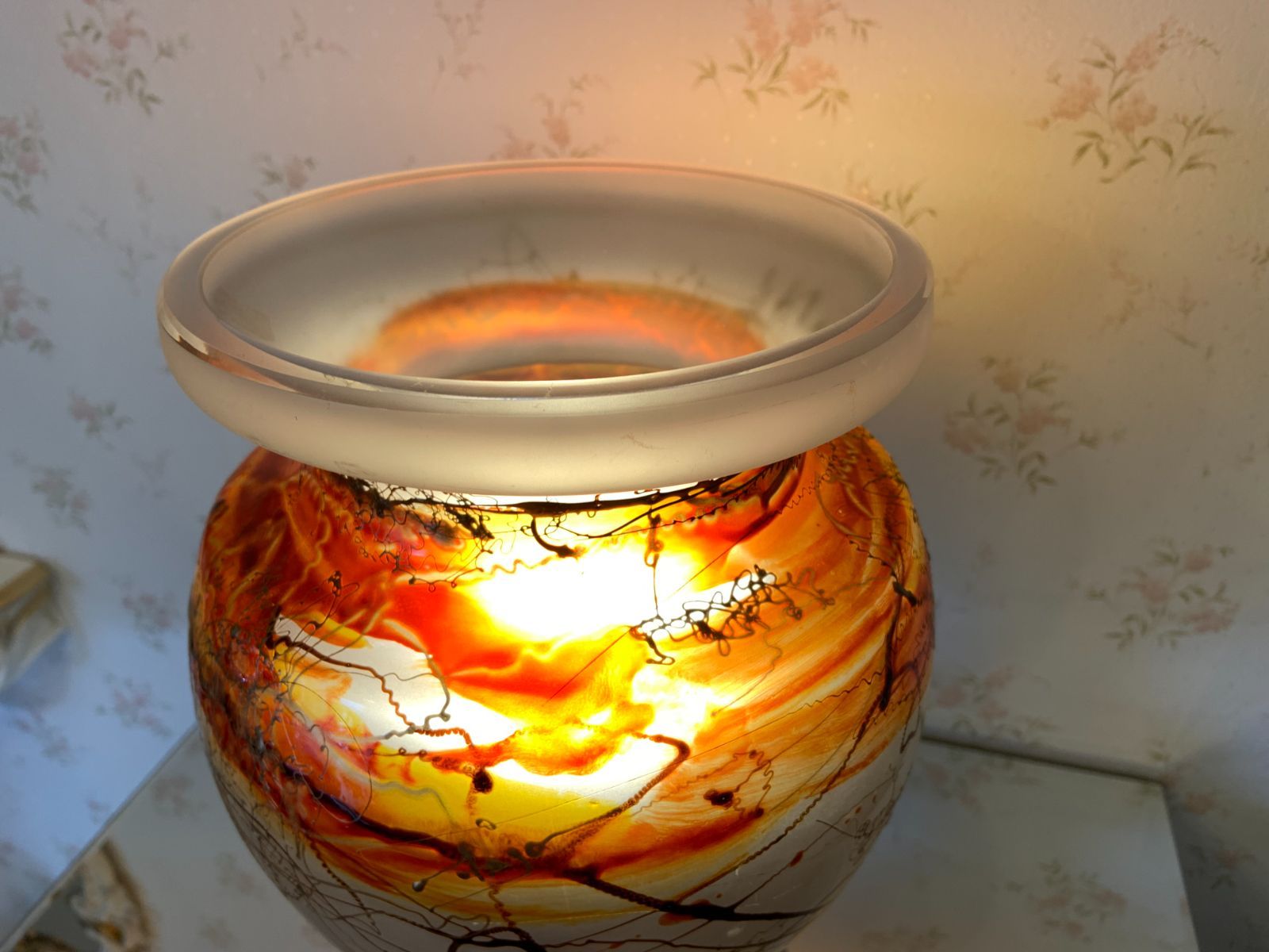 チェレット グラス アートランプ テーブルランプ 照明器具 フロアーランプ チェレット グラス アートランプ テーブルランプ 照明器具 フロアーランプ