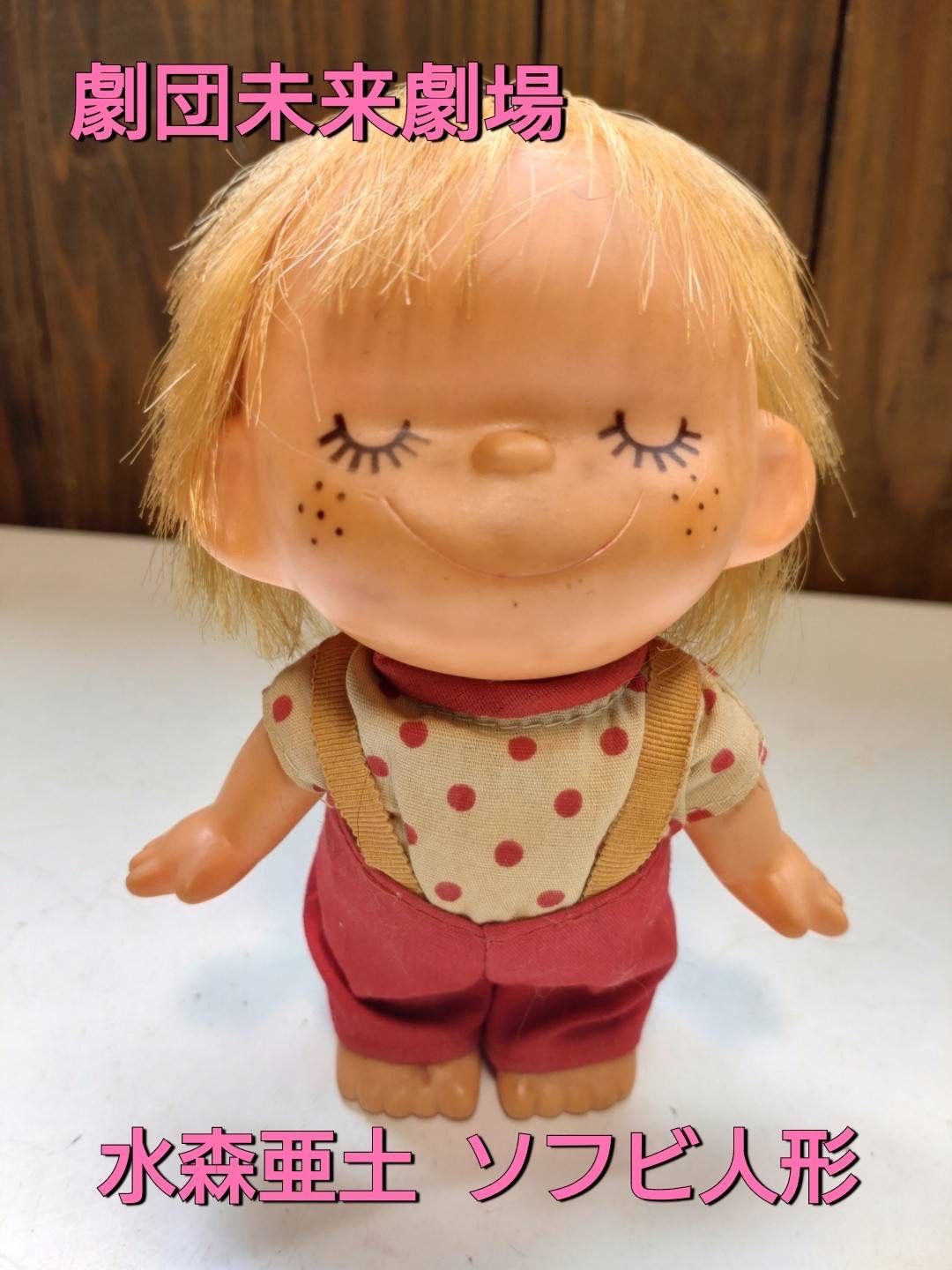 ☆未開封 水森亜土 ソフビ よい子のおともだち よい子のおともだち 昭和レトロ ポップ 水森亜土 内藤ルネ